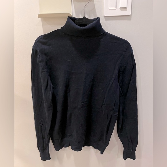 Men’s Navy Turtleneck - Picture 1 of 6